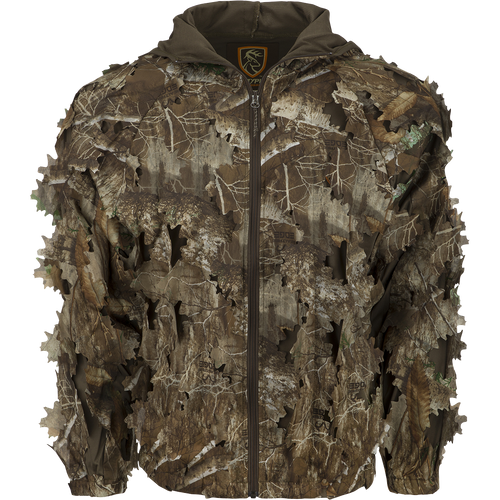 3D Leafy Jacket with Agion Active XL®: A camouflage jacket with a 3D leafy pattern, perfect for deer season. Lightweight and scent-controlled for optimal concealment while hunting.
