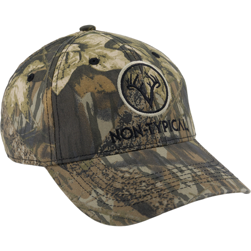 Non-Typical Logo Camo Cotton Cap