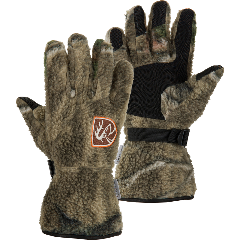 Non-Typical MST Windstopper Fleece Camo Shooter's Gloves