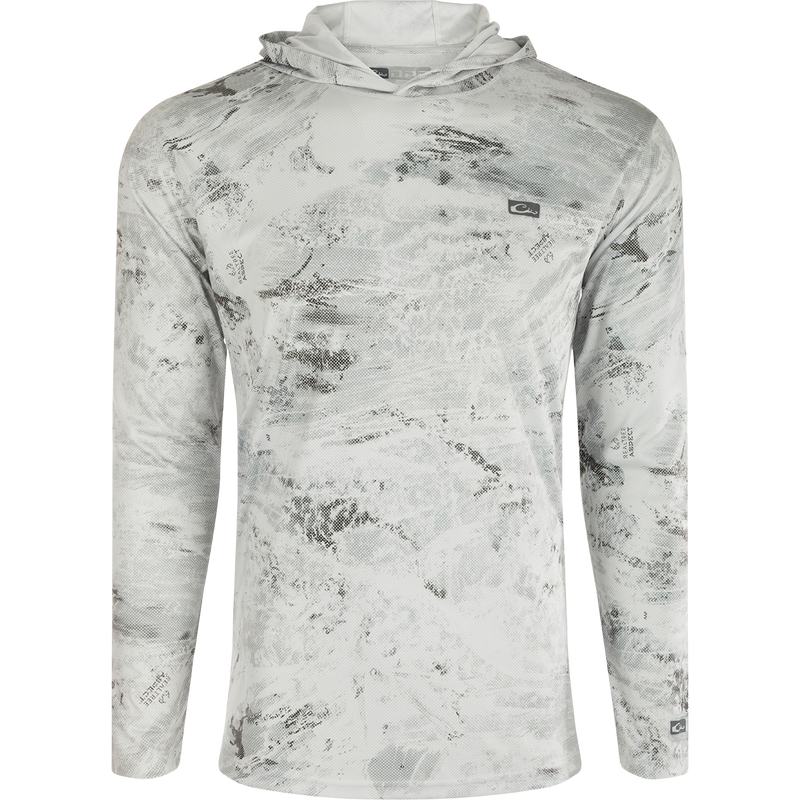 Realtree white online camo hoodie