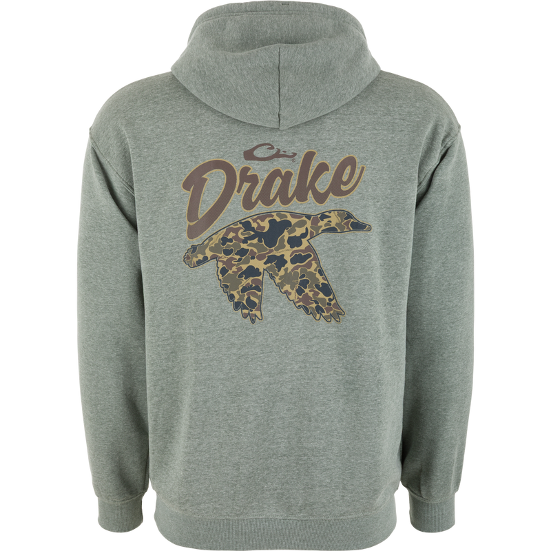 Camo Mallard Logo Hoodie