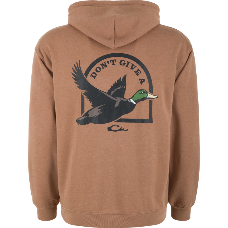 Don't Give A Duck Logo Hoodie