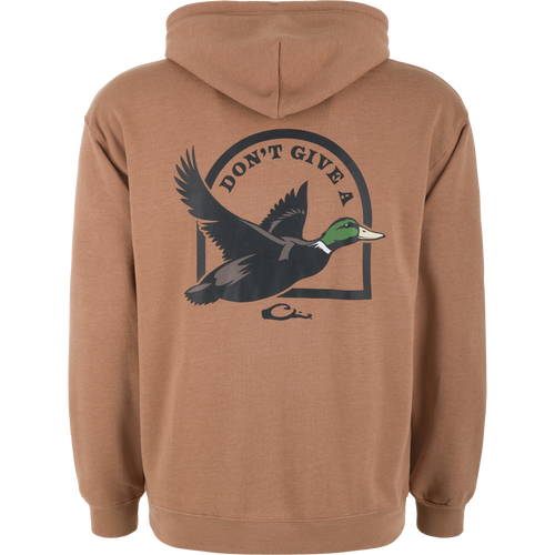 Don't Give A Duck Logo Hoodie