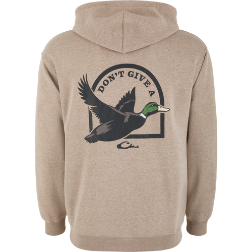 Don't Give A Duck Logo Hoodie