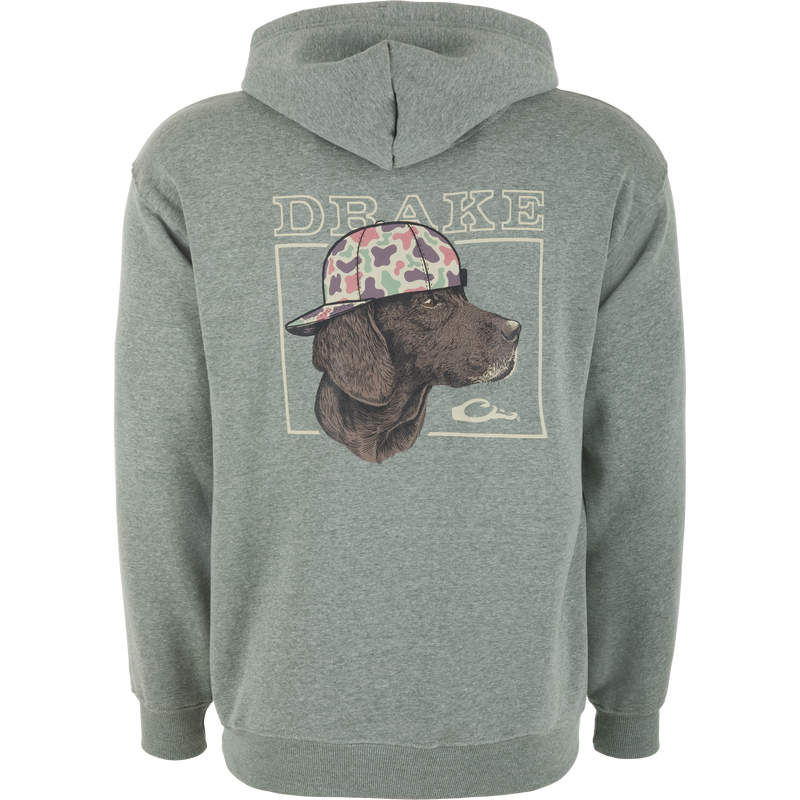 Back Cap Lab Logo Hoodie