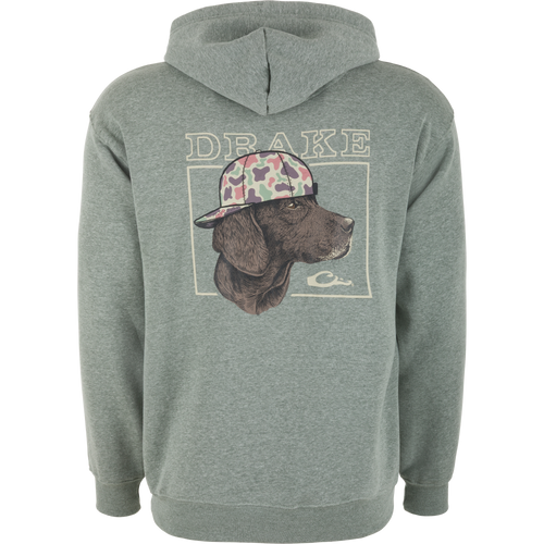 Back Cap Lab Logo Hoodie