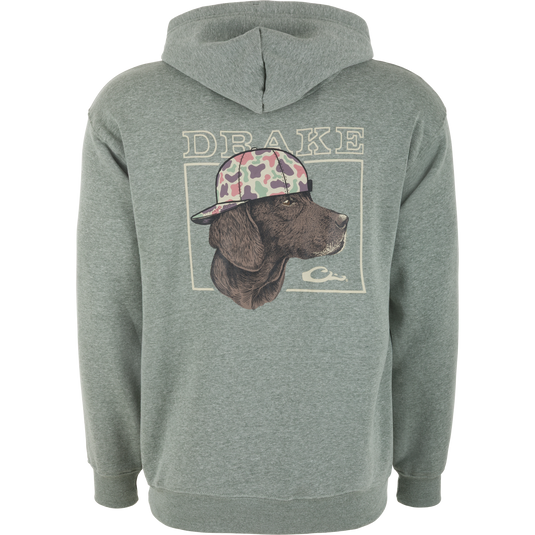 Back Cap Lab Logo Hoodie