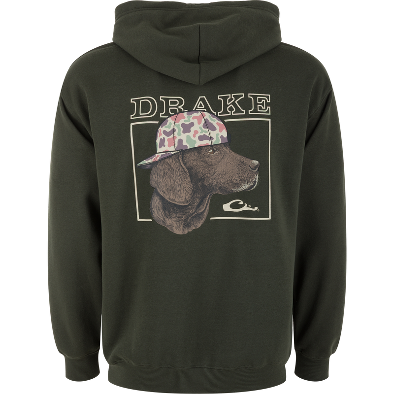 Back Cap Lab Logo Hoodie