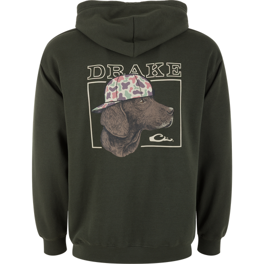 Back Cap Lab Logo Hoodie
