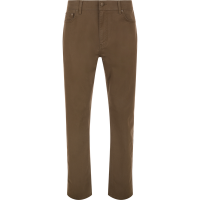 Ultra-soft crocodile brown Wingshooter Twill 5 Pocket Pant in a five-pocket style.