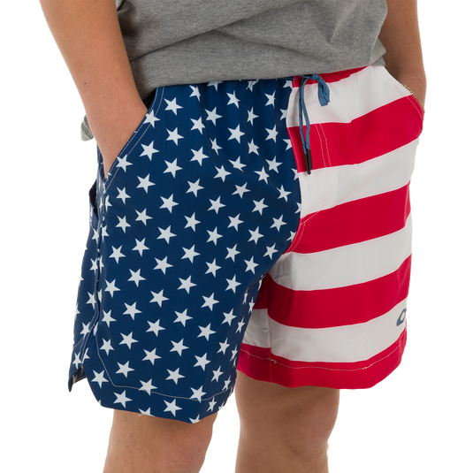 Americana Lake Shore Dock Short