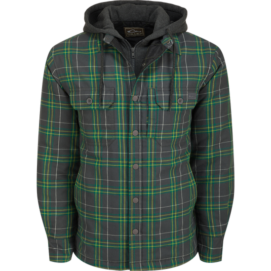 Men's Flannel Jac Shirt Hoodie – Drake Waterfowl