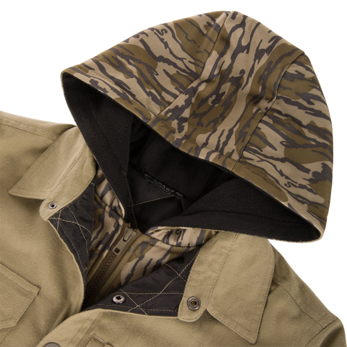 The Youth Campfire Flannel Hoodie