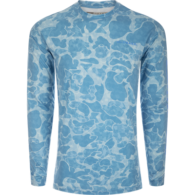 A lightweight, high-performance crew shirt with cooling, UPF 50, moisture-wicking, and quick-drying features. Perfect for outdoor activities like hunting and fishing.