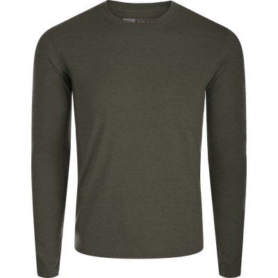 Hunter Creek Bamboo Long Sleeve Crew, a soft, lightweight shirt with built-in stretch, UPF 20 protection, and quick-drying, breathable fabric. Ideal for year-round wear.