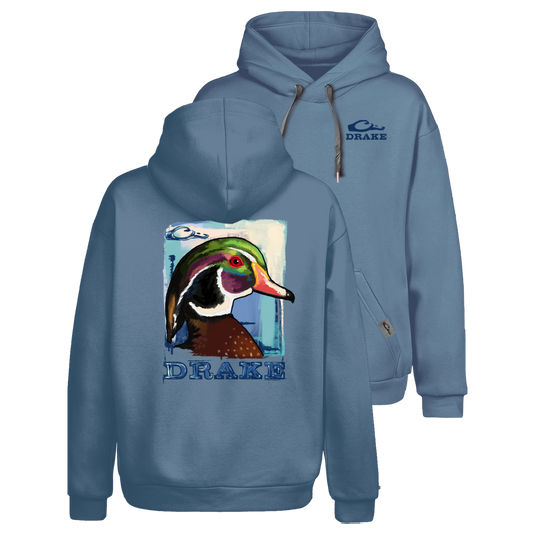 Watercolor Wood Duck Hoodie