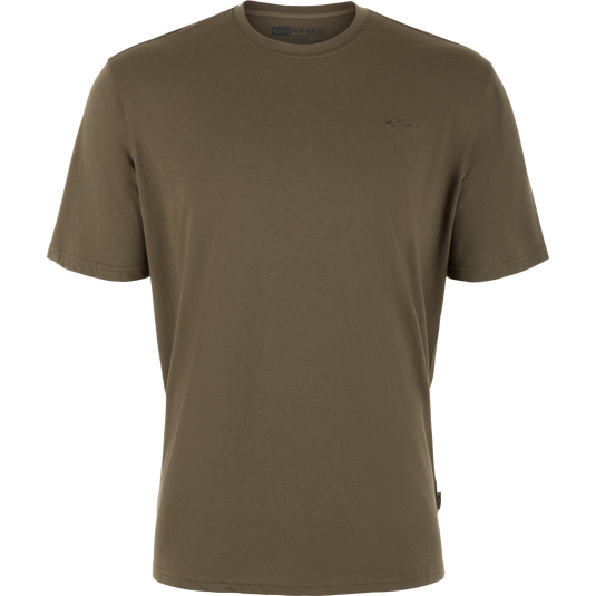 Drake Head Tri-Blend Crew Short Sleeve T-Shirt