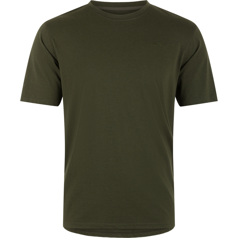 Drake Head Tri-Blend Crew Short Sleeve T-Shirt