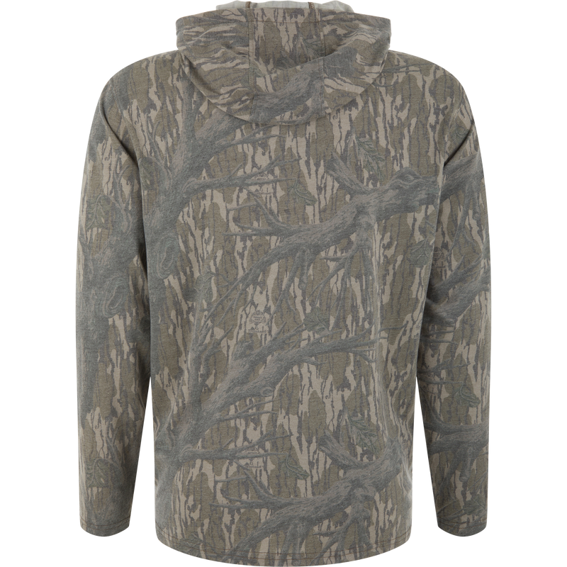 Drake Tri-Blend Long Sleeve Hoodie