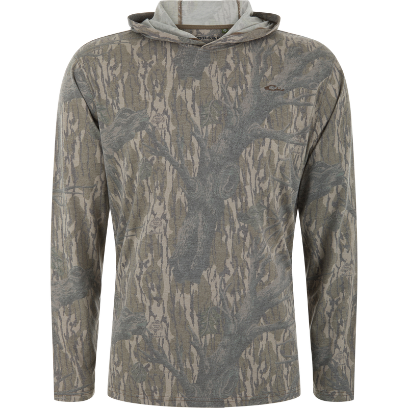 Drake Tri-Blend Long Sleeve Hoodie