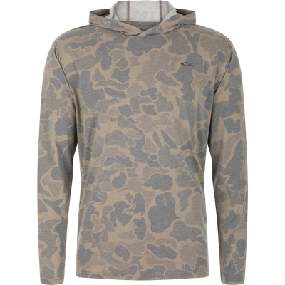 Drake Tri-Blend Long Sleeve Hoodie