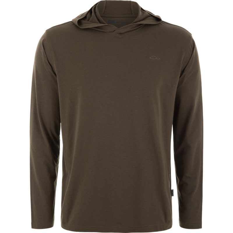 Drake Tri-Blend Long Sleeve Hoodie