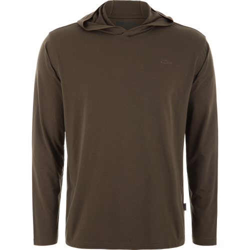 Drake Tri-Blend Long Sleeve Hoodie
