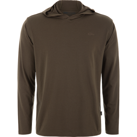 Drake Tri-Blend Long Sleeve Hoodie