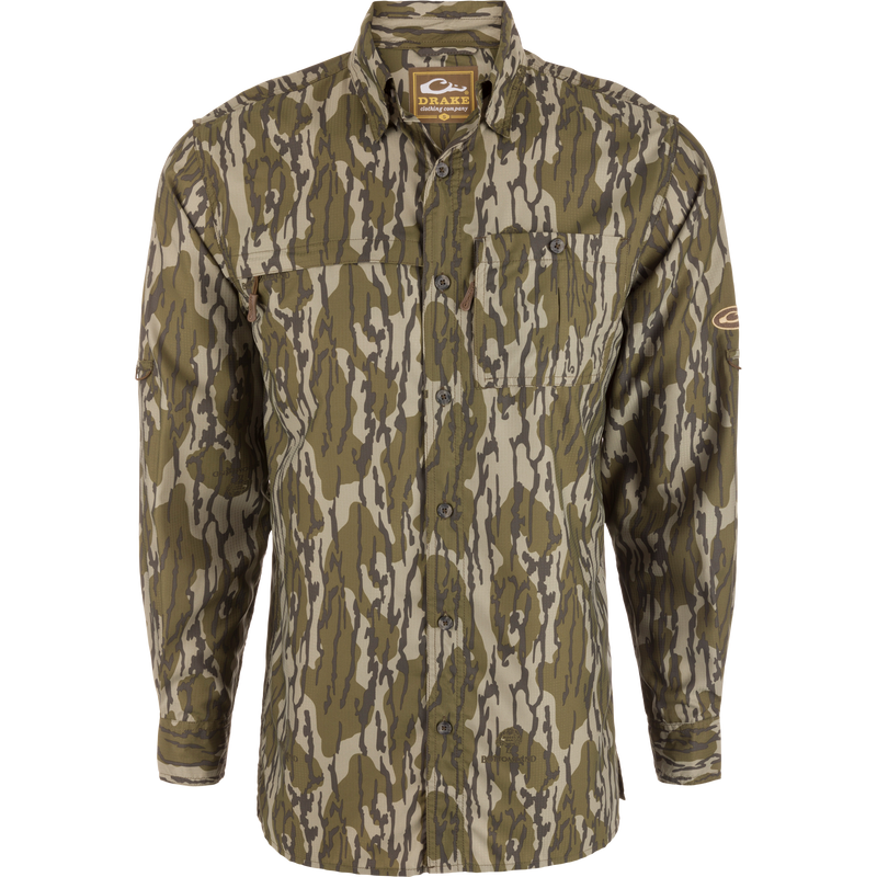 Youth Long-Sleeved 8-Shot Flyweight Shirt