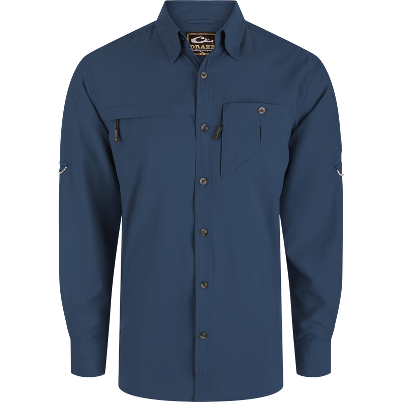 Youth Long-Sleeved 8-Shot Flyweight Shirt