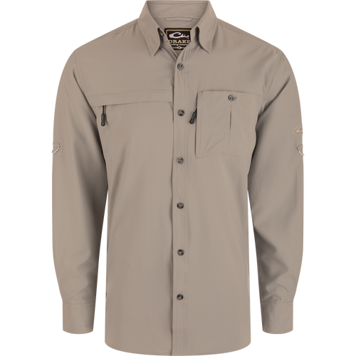 Youth Long-Sleeved 8-Shot Flyweight Shirt