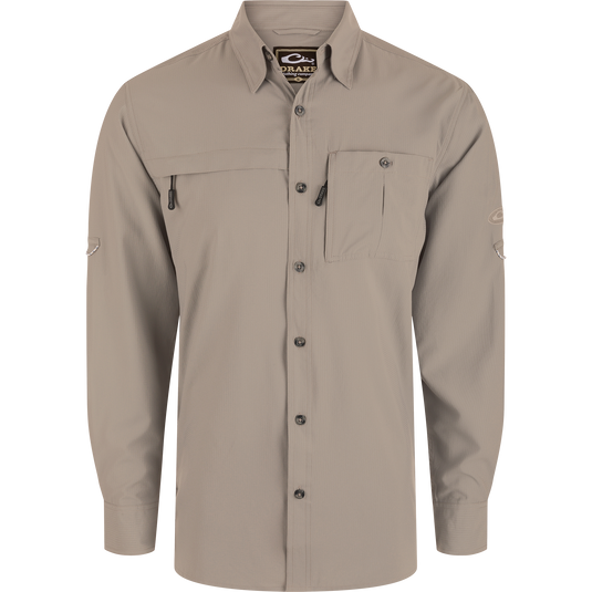 Youth Long-Sleeved 8-Shot Flyweight Shirt