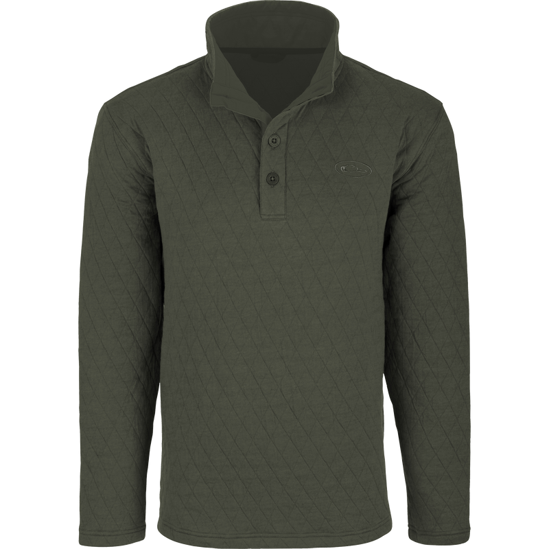 Delta Quilted Sweatshirt