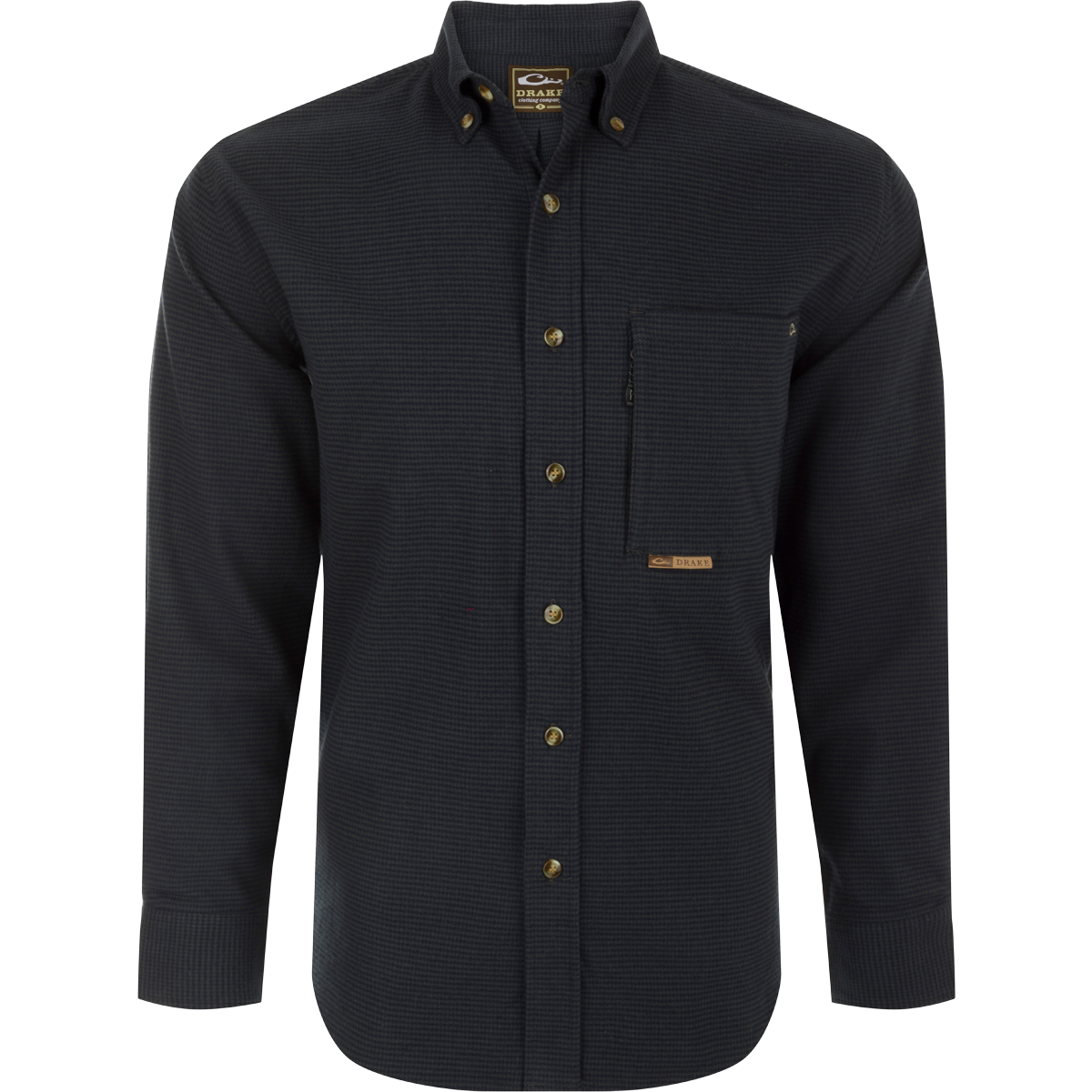 Drake Waterfowl Autumn Houndstooth Button-Down Shirt