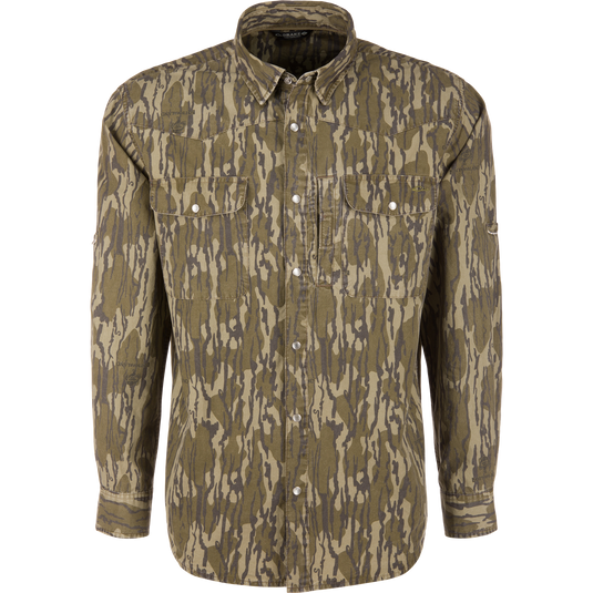 drake waterfowl dress shirts Wingshooter's Plaid UPF50 Sun Shirt Short Sleeve HDSOutdoors while the two button Drake Waterfowl Men's Agion Active