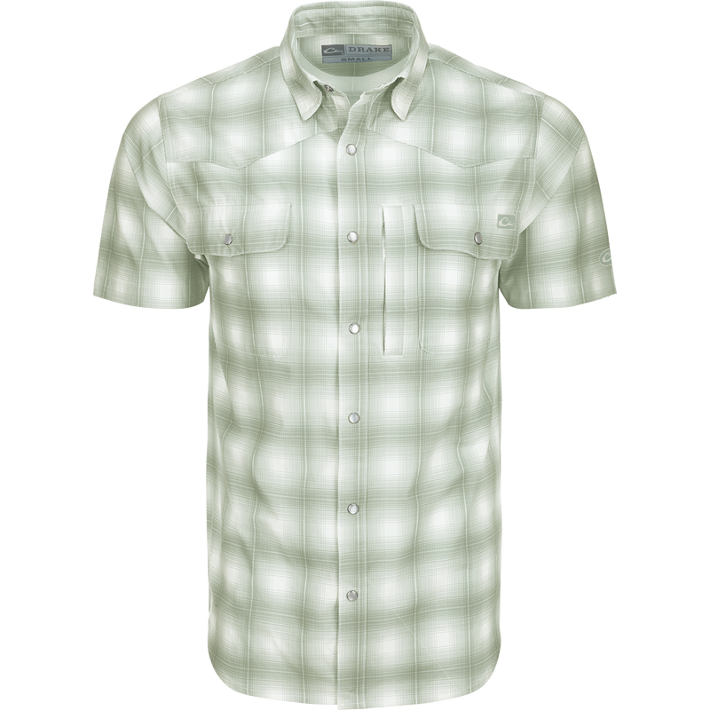 Drake Cinco Ranch Western Plaid Shirt – Drake Waterfowl Drake Cinco Ranch Western Plaid Shirt – Drake Waterfowl