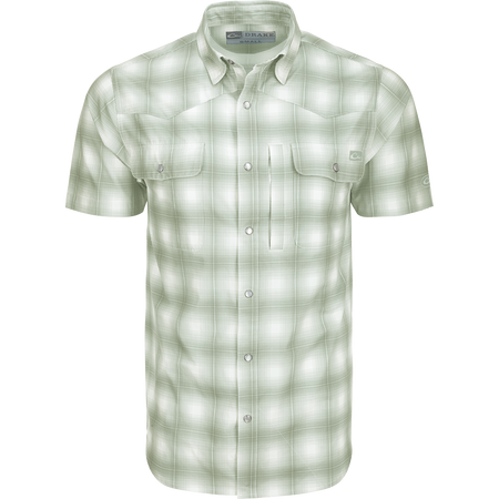 Drake Cinco Ranch Western Plaid Shirt – Drake Waterfowl Drake Cinco Ranch Western Plaid Shirt – Drake Waterfowl