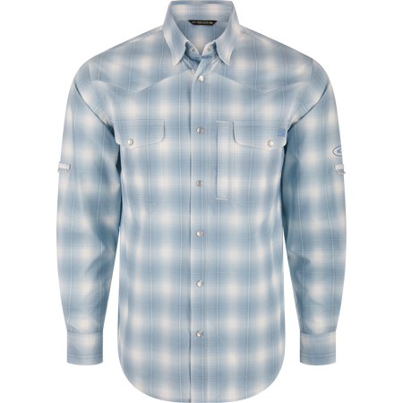 Drake Cinco Ranch Western Plaid Shirt Long Sleeve – Drake Waterfowl