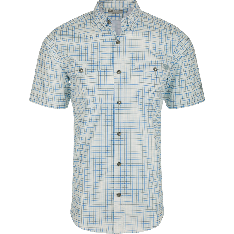 Frat Tattersall Button-Down Short Sleeve Shirt