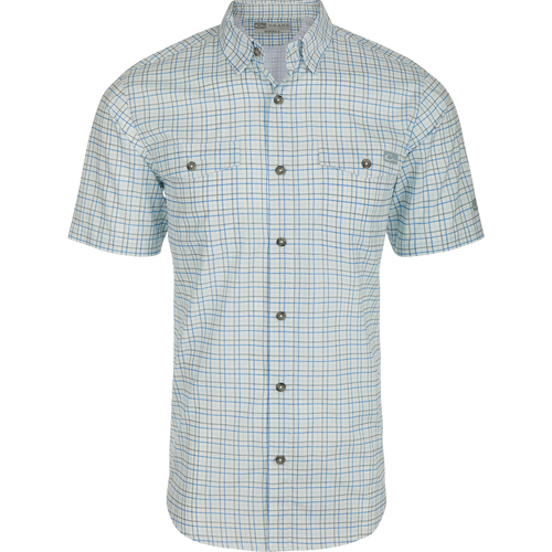Frat Tattersall Button-Down Short Sleeve Shirt