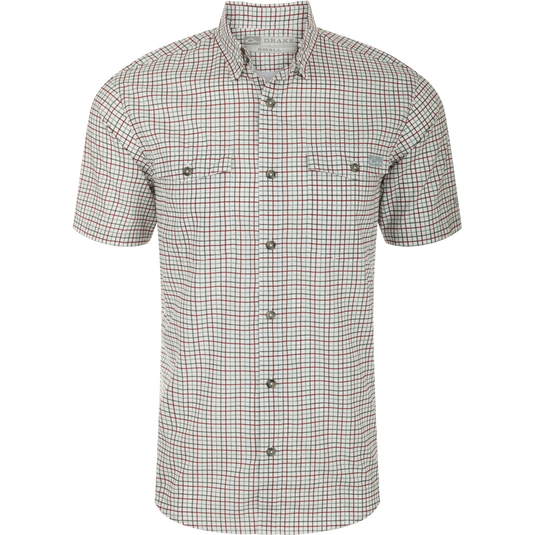 Frat Tattersall Button-Down Short Sleeve Shirt