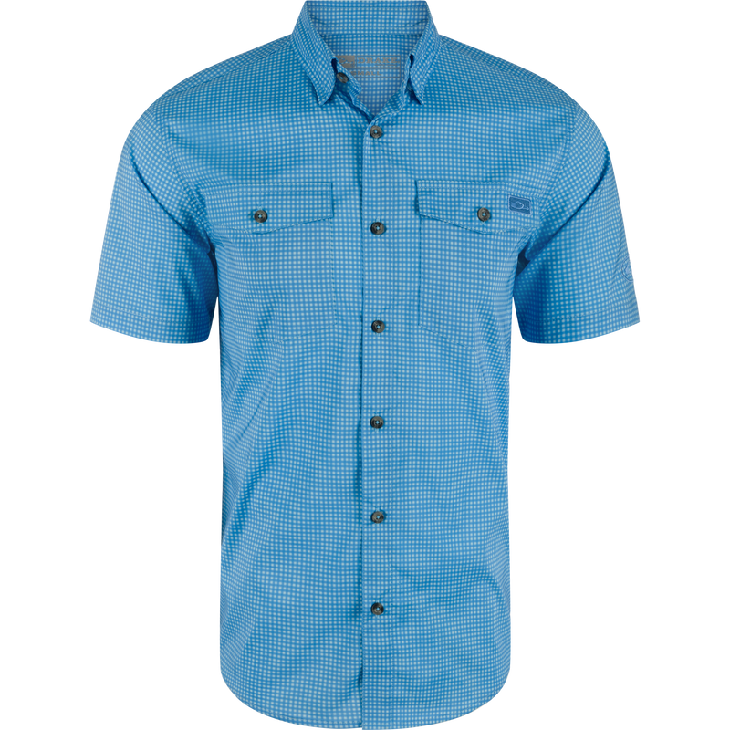 Frat Gingham Check Short Sleeve Shirt