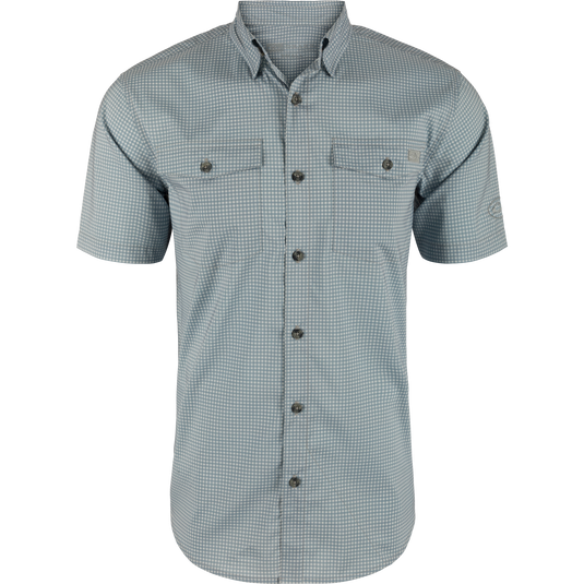 Frat Gingham Check Short Sleeve Shirt