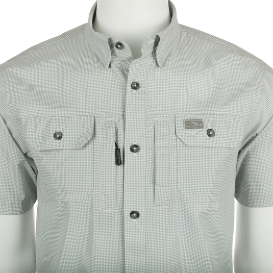 Men's Button-Down Short Sleeve Shirt – Drake Waterfowl Men's Button-Down Short Sleeve Shirt – Drake Waterfowl