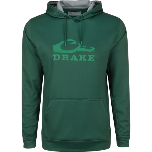 Drake Waterfowl Stacked Logo Hoodie for Outdoors
