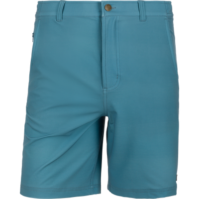 Grayson Creek Short with side adjusting waistband and zippered pocket, ideal for versatile outdoor adventures.