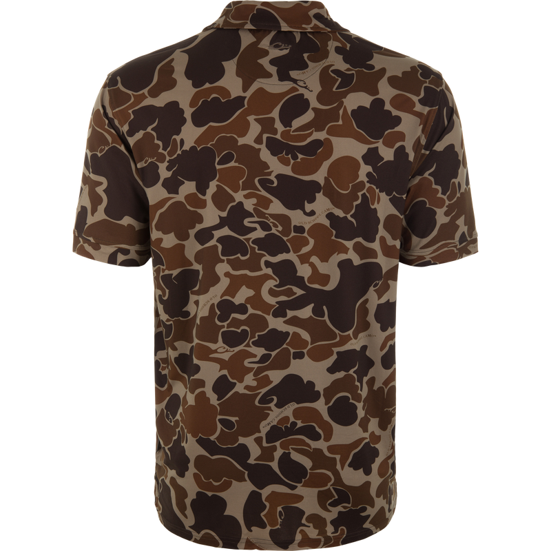 Camo Performance Polo Shirt