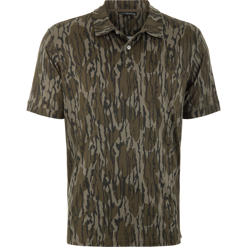 Camo Performance Polo Shirt