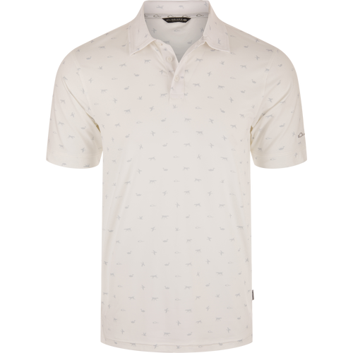Performance Print Polo Shirt