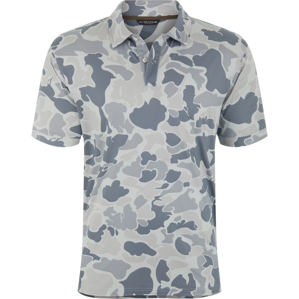 Drake Waterfowl Performance Print Polo Shirt